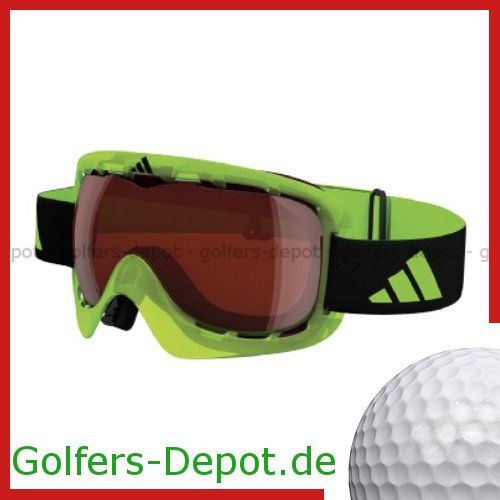 Adidas Skibrille a184 ID2 pro 6050 transparent neongreen