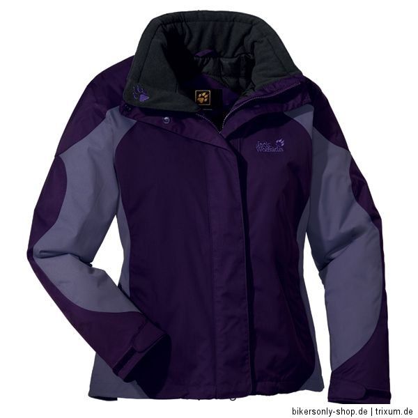 Jack Wolfskin Misty Trail Womenwattierte Winterjacke,aubergine,XS/S