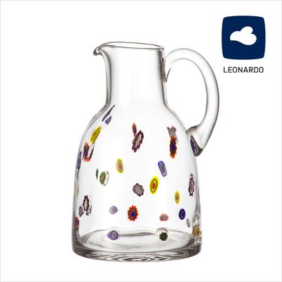 LEONARDO glaskoch Krug Millefiori 2,0 l Saftkrug NEU