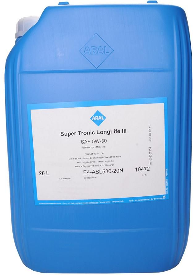 Aral SuperTronic LongLife 3 Motoröl 5W 30   1x20 Liter