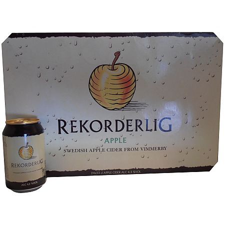 Rekorderlig Cider Erdbeer Limette 4,5% (GP je Liter 2,29€) Dosen