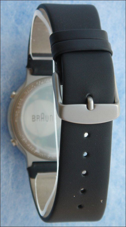 LEDERBAND für BRAUN AW200 AW 200 3816 Armbanduhr