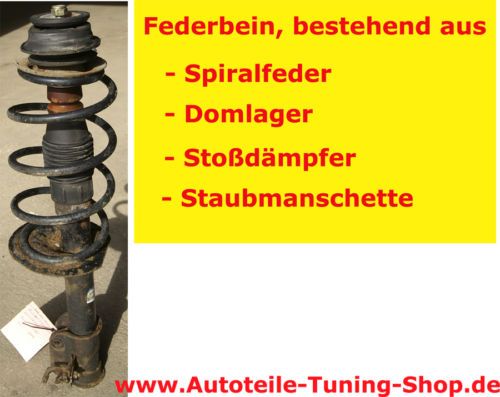 Federbein Fiat Punto 188 Stossdämpfer, Feder, Domlager