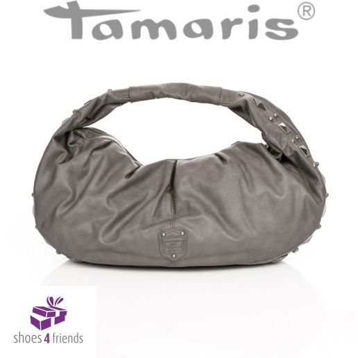 TAMARIS Tasche Damen Handtasche Banana Bag Graphite grey Abendtasche