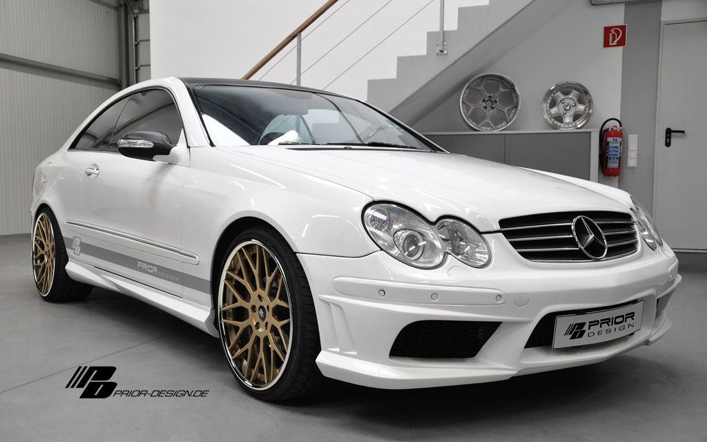 Mercedes CLK w209 PRIOR PD1 Bodykit passend für alle Modelle AMG 55