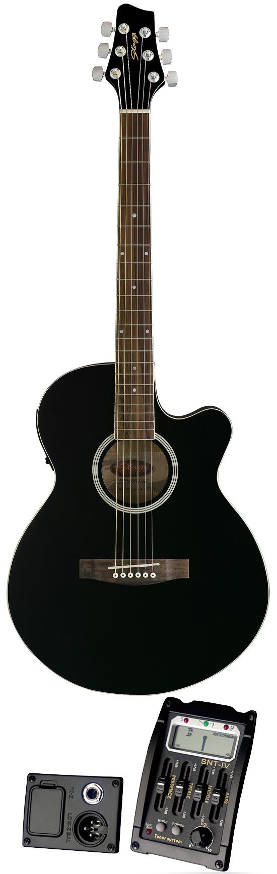 Akustik western Gitarre, Fichte, Palisander TOP 206CE