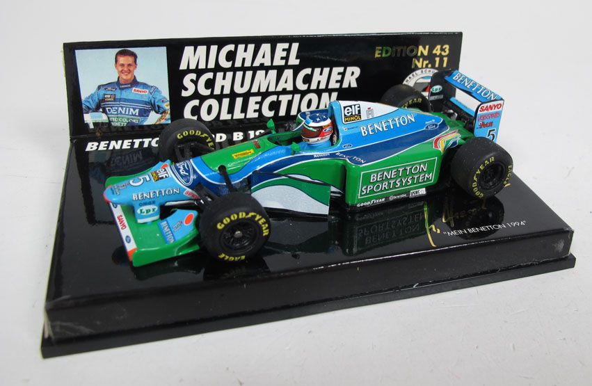 43Minichamps  Benetton Ford B 194 SchumacherNr. 11OVP / 5 P