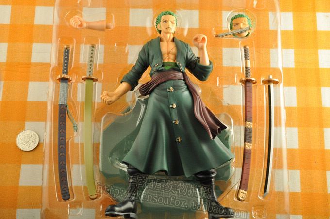 Anime (in 2 Jahre) Zoro Zorro Figuren Figur Set H 23cm 197