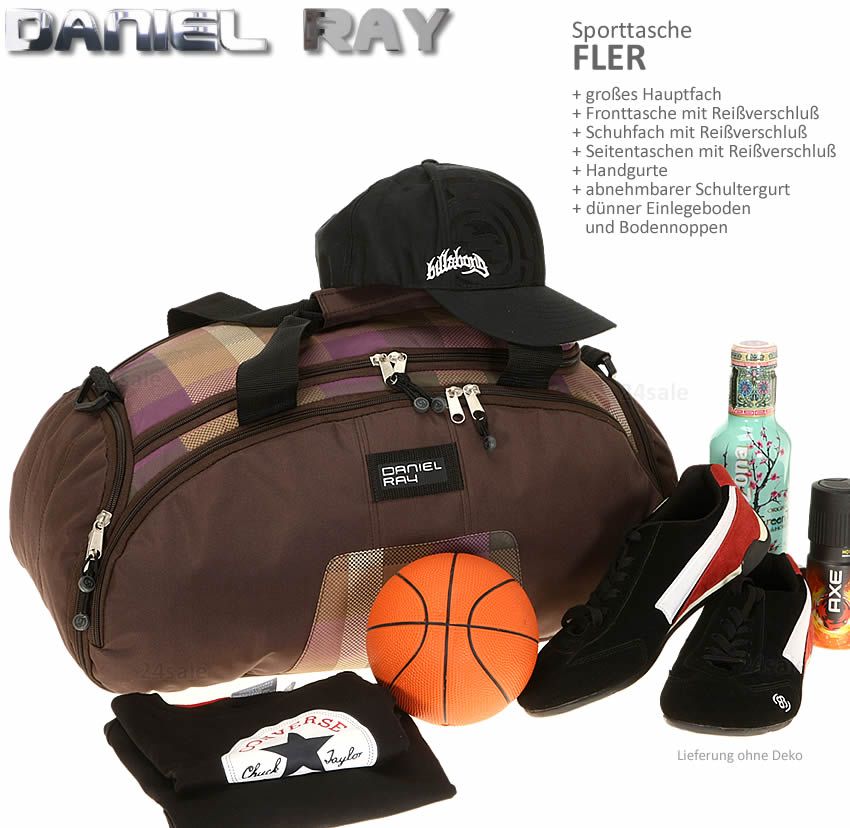 Sporttasche DANIEL RAY FLER 52 cm Weekender Reisetasche Sport Tasche