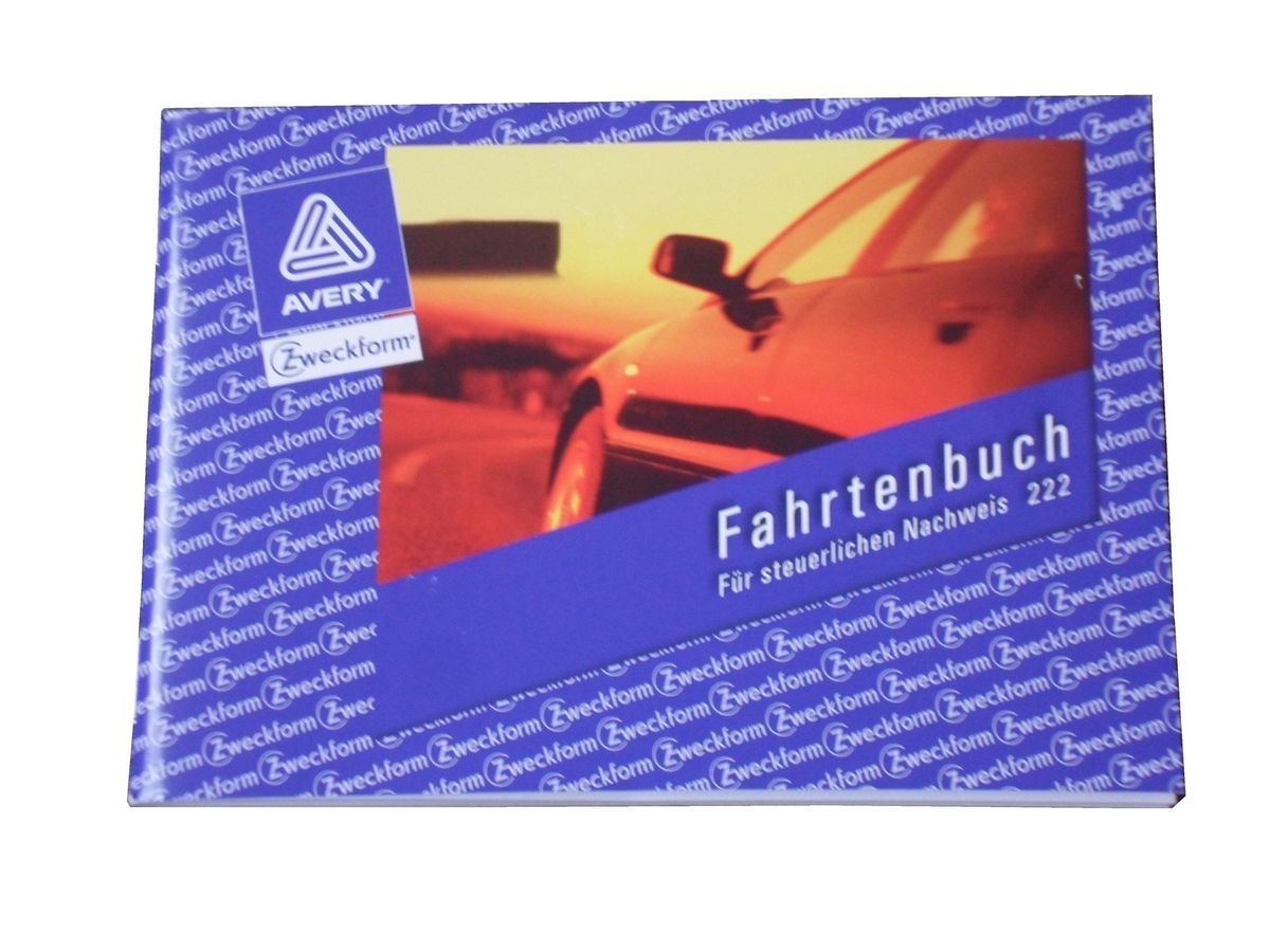 Zweckform 222 Fahrtenbücher Din A6 40 Blatt