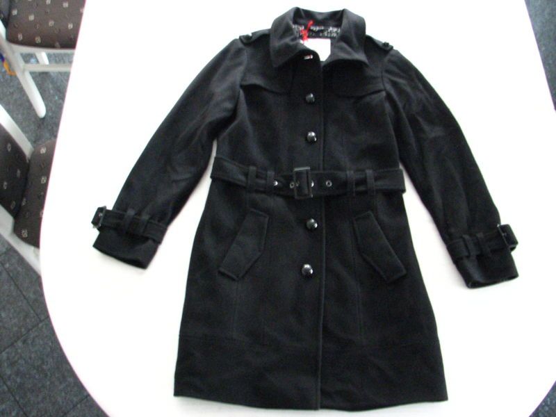 MANTEL JACKE GR. 44 NEU EINGETROFFEN SCHWARZ SUPER € 219,00