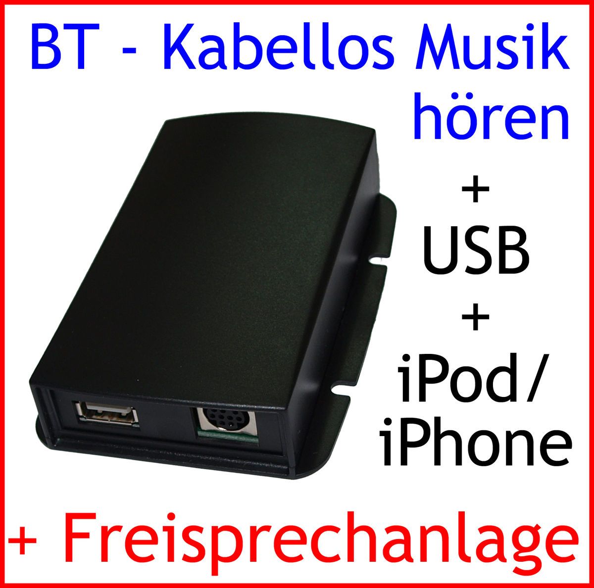 /iPhone 1 4S + Bluetooth Adapter VW RCD/RNS 200/210 300/310 2
