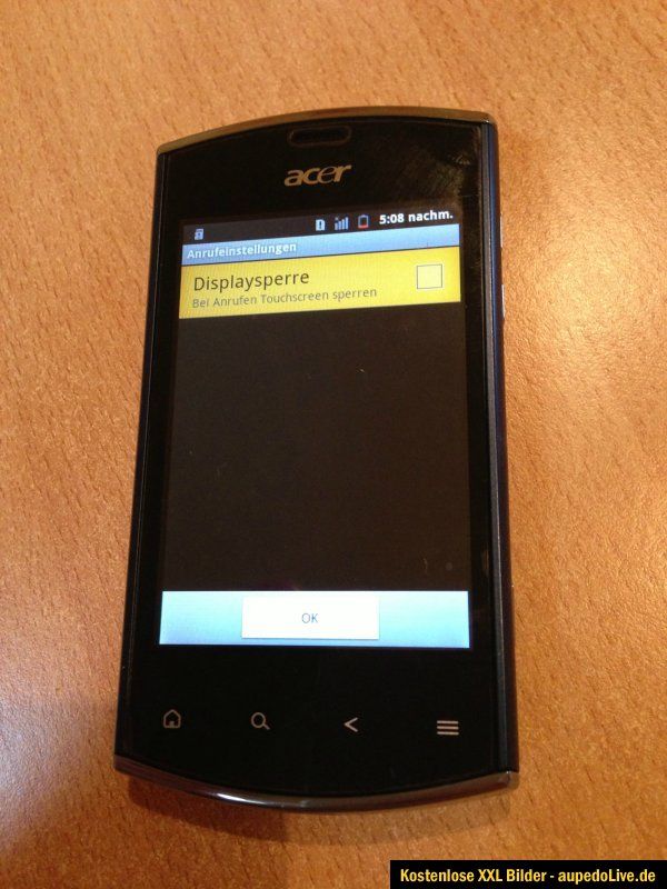 ACER LIQUID MINI E310 C4 SMARTPHONE ANDROID 5MP KAMERA HANDY TOP