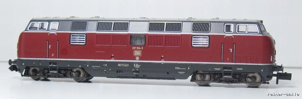 Fleischmann 725000 Diesellok BR 221 104 3 DB Jubiläum 125 Jahre