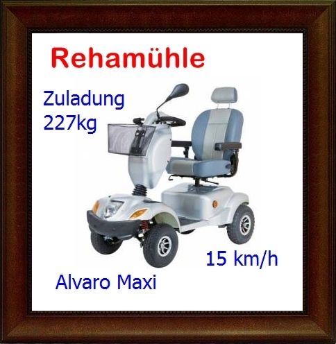 Elektromobil Alvaro Maxi Scooter Dietz 15km/h 227kg Zuladung