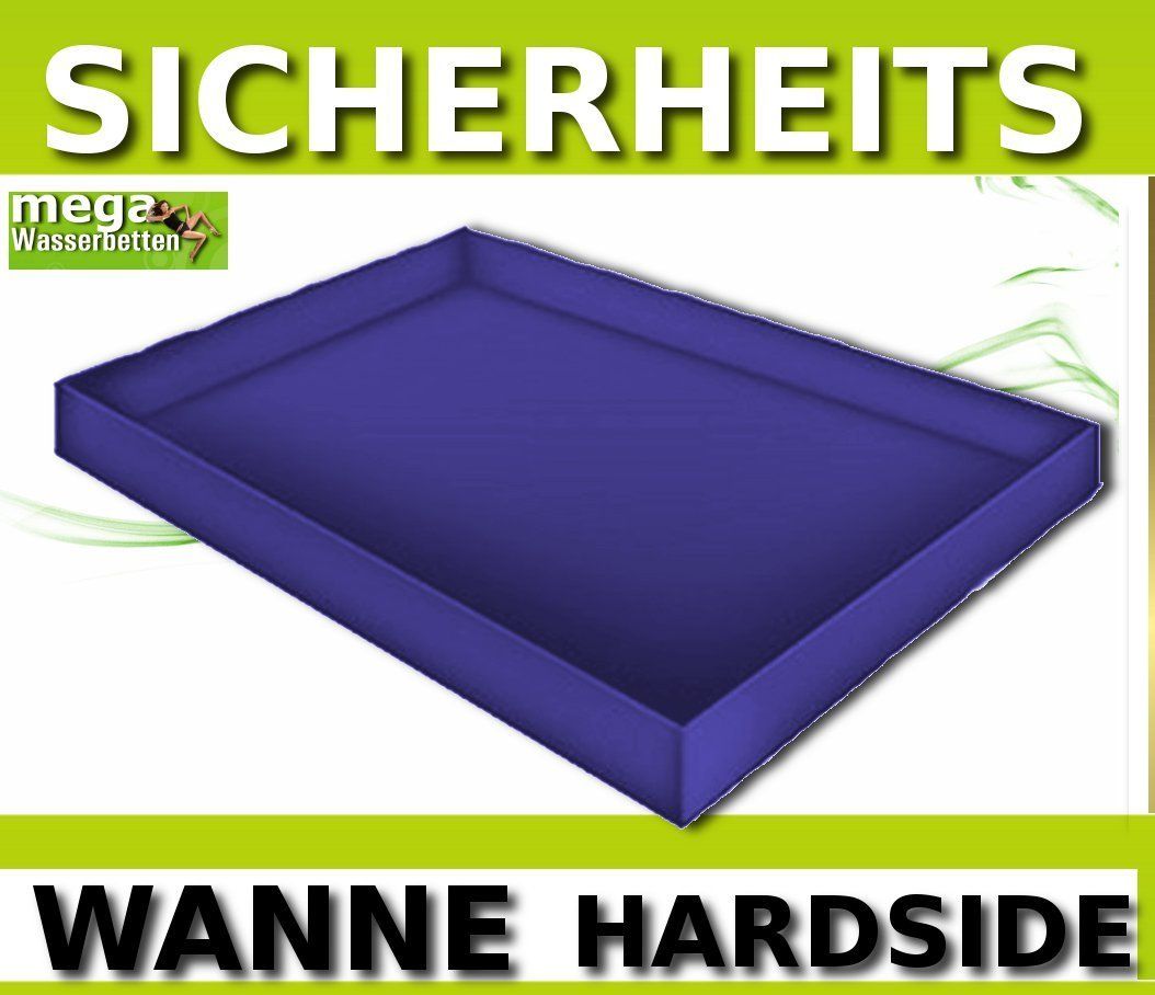 Hardside Wasserbett Sicherheitswanne Kingsize 183 x 213