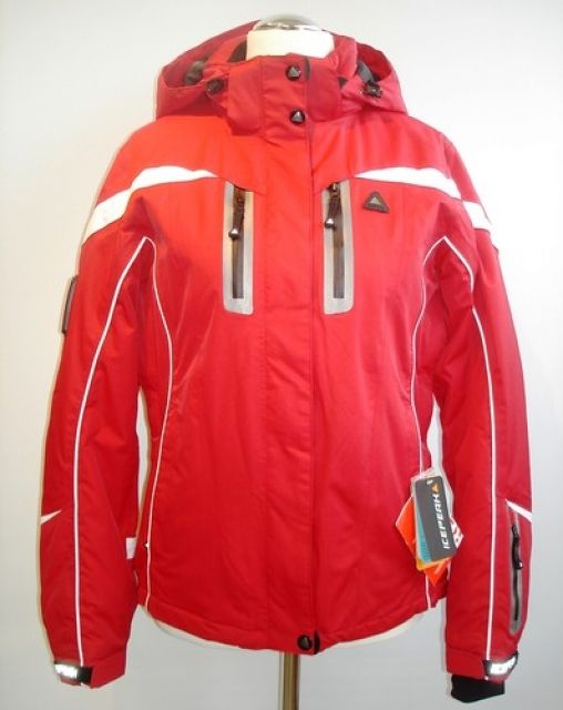 Damen Skijacke   Wintersportjacke   Icepeak Raila rot/weiß  Neu