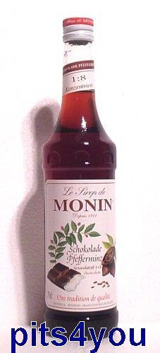 MONIN SIRUP 700ml PFEFFERMINZ SCHOKOLADE