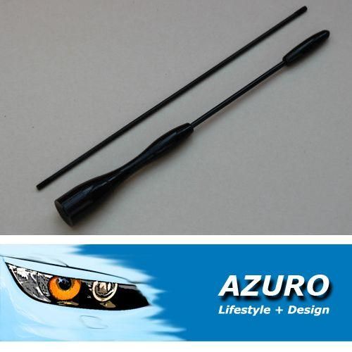 Alu Antenne 20 schwarz 175 270 mm fuer Mercedes A Klasse W169 B Klasse