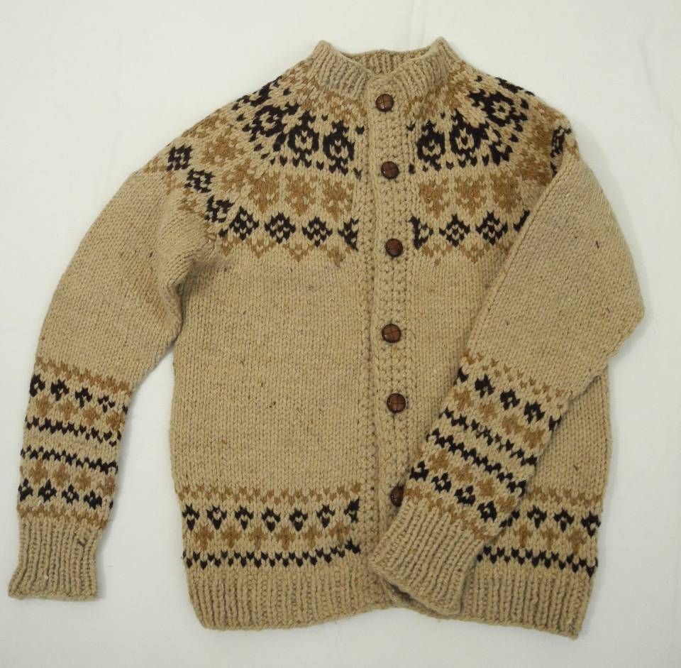 KINDER ISLAND NORWEGER STRICKJACKE Gr.146/152 (D259)