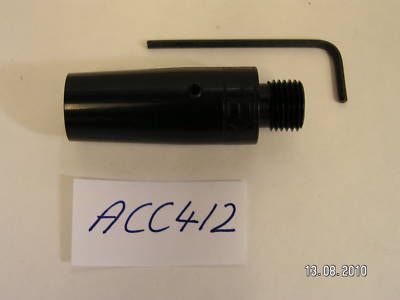 ACC412 1/2 UNF SILENCER ADAPTER 15MM BARRELS SMK C02