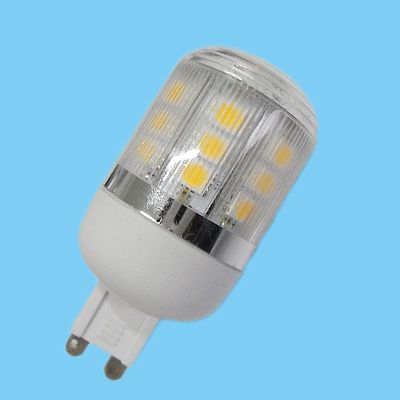 G9 LED 4W 85 265 V. 21 SMD Warmweiß Lichtstärke 300 Lumen