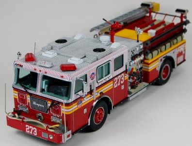 Code 3 LE FDNY Engine Co 273 Mets Seagrave Pumper DP #5 (12985) 1/32