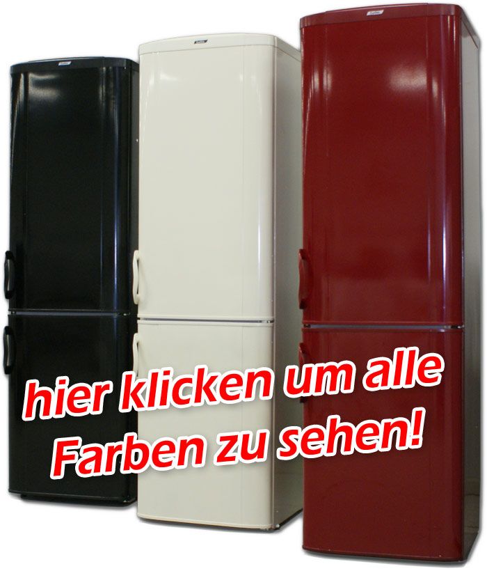 CURTISS BKM 280 RETRO KÜHLSCHRANK KÜHL /GEFRIERKOMBINATION SCHWARZ