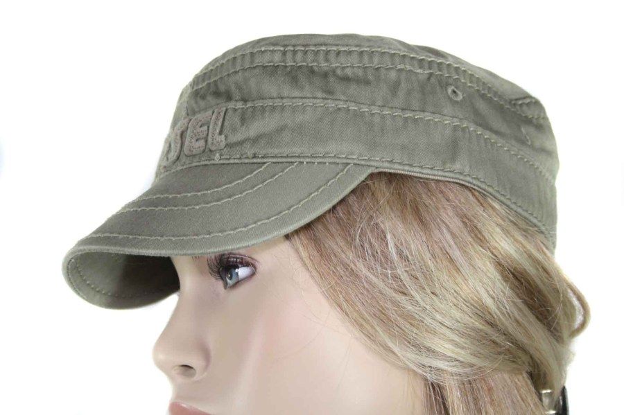 Diesel Cap Mütze Hut Capy Berretto Army GP Cap 1 Khaki