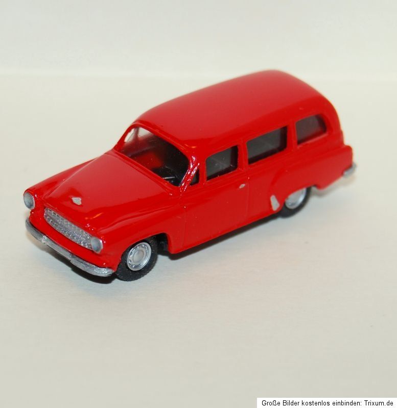 Wartburg 311 Kombi Rundheck / Kleinserie ADP Modellauto 187 HO / H0