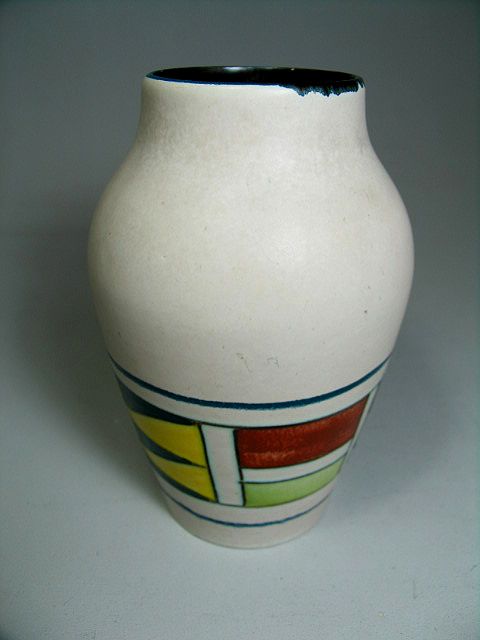 FOHR KERAMIK VASE 319   20 GERMAN CERAMIC 50ER 60ER