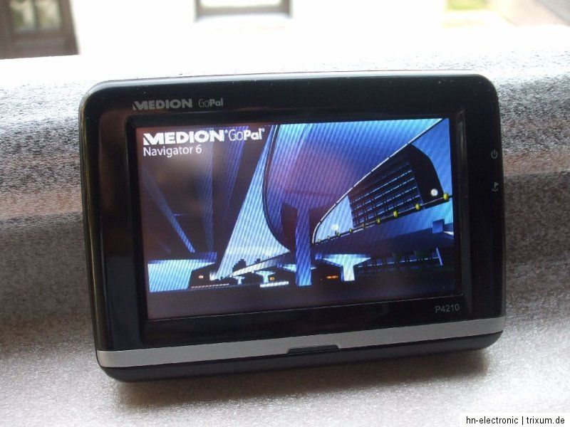 MEDION GoPal P4210 NAVIGATION GPS TMC Q4.2011 TTS #M01528