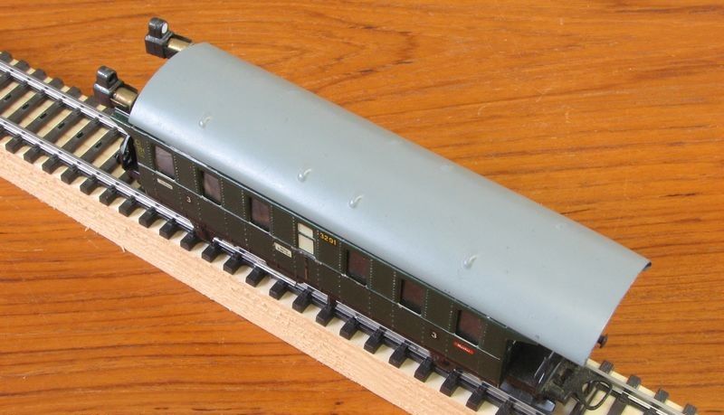 MÄRKLIN 4002 329/1 Personenwaggon beleuchtet 1955 OVP