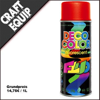 400ml Neonrot Rot Neon Lackspray Sprühlack Lack Dose / 14 331