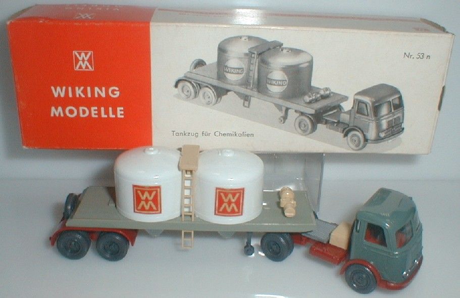 WIKING MB LPS 332 Pullman Chemikalienzug   V2   mit BOX