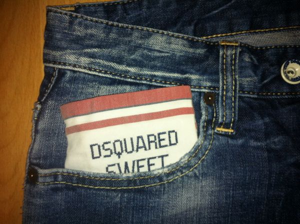 100% AUTHENTIC DSQUARED TEA FOR TWO T4T JEANS 46 44 ULTRA RAR 71 LA152