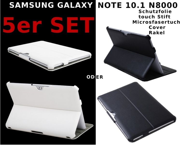 Smart Leder Cover für Samsung Galaxy Note 10.1 Tab N8000 Tasche Case