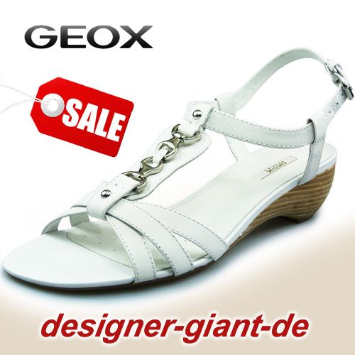 H334 NEU Geox Damen Sandale NEW LUCCA weiss SUPER ANGEBOT