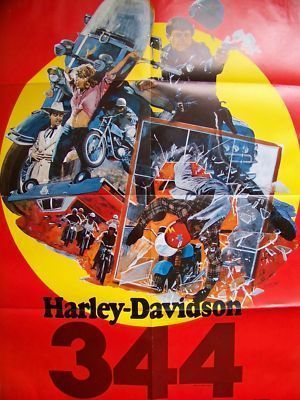 ROBERT BLAKE + HARLEY DAVIDSON 344 + BLOSSOM +