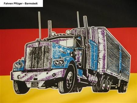 TOP Fahne DEUTSCHLAND TRUCK TRUCKER LKW Flagge 90x150