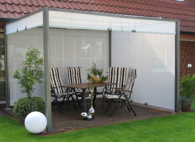 LECO PAVILLON QUADRO 300 X 350 WEISS NEU