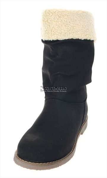 NEU Jumex flacher Stiefel Winterstiefel Damen schwarz Größe 36 42