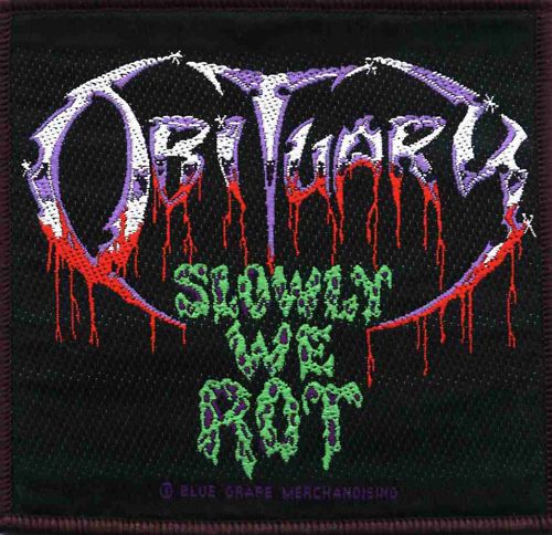 Obituary   Aufnäher / Patch Slowly We Rot Neu