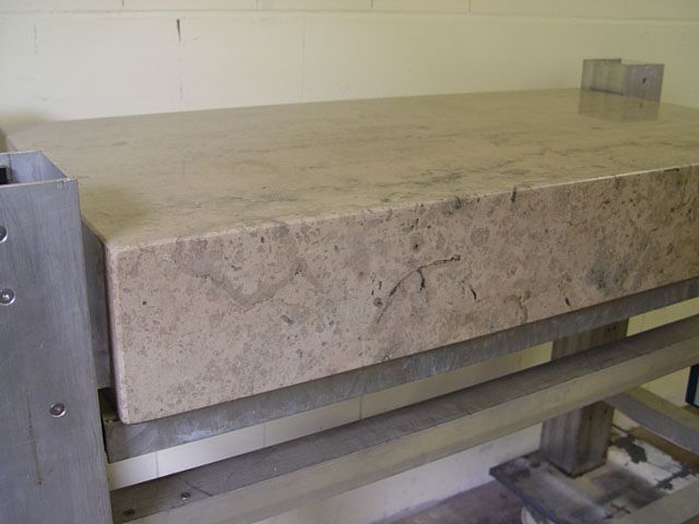 Messplatte Kontrollplatte aus Hartgestein 1200x650x170 mm Platte Y348