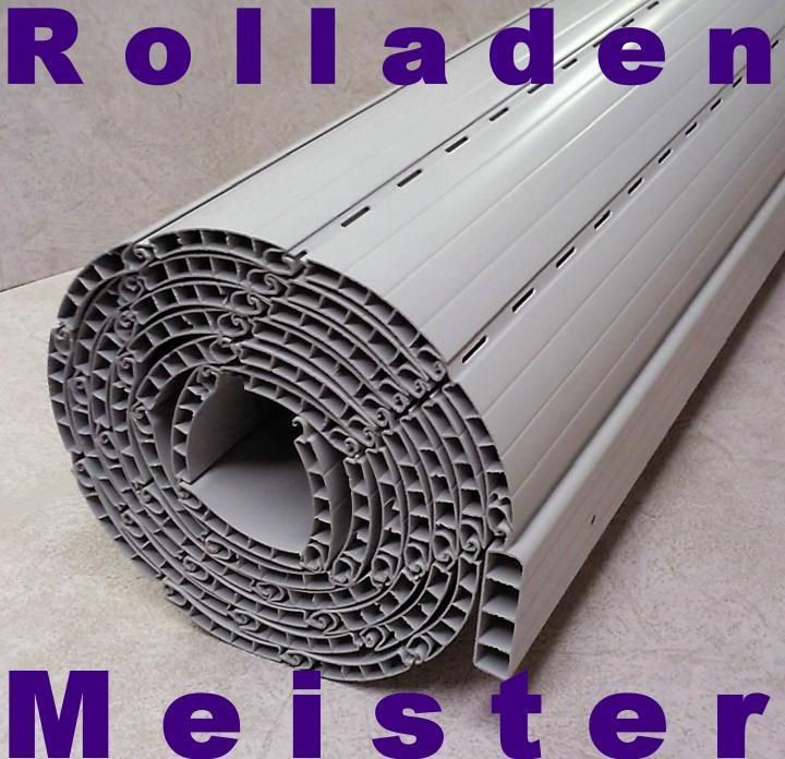 PVC maxi Rollladen Panzer Rolladen Lamellen 56mm Profil