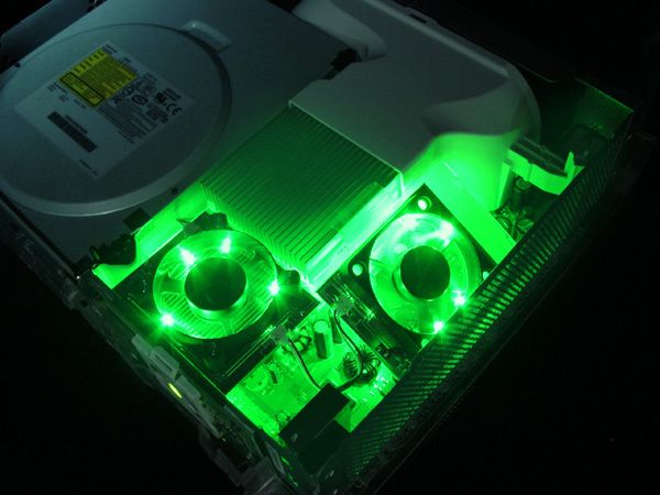 XBOX 360 XCM KÜHLER CORE COOLER GRÜN V2 FÜR KONSOLE