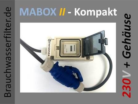 SWISSNOX MABOX II Stromzähler Strom Wattmeter Camping Kwh Wohnmobil