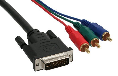 2m DVI 24+5 Kabel   3x Cinch RGB #d378