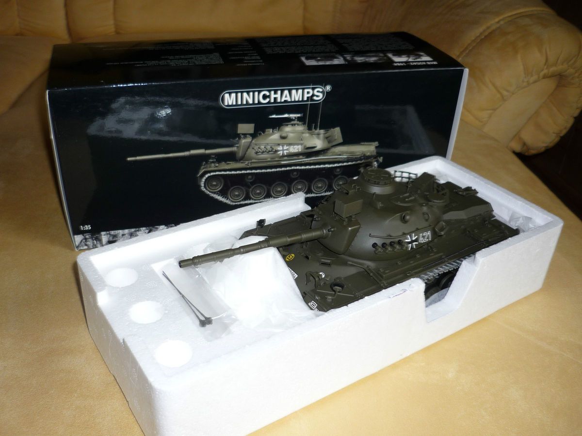 MINICHAMPS PANZER M48 A2GA2   PzBtl 363 KÜHLSHEIM   Art # 350041001