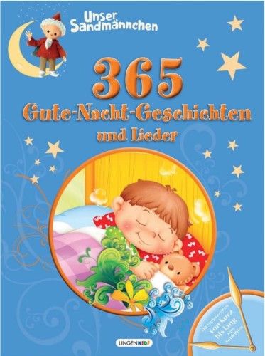 365 Gute Nacht Geschichten u. Lieder Unser Sandmännchen